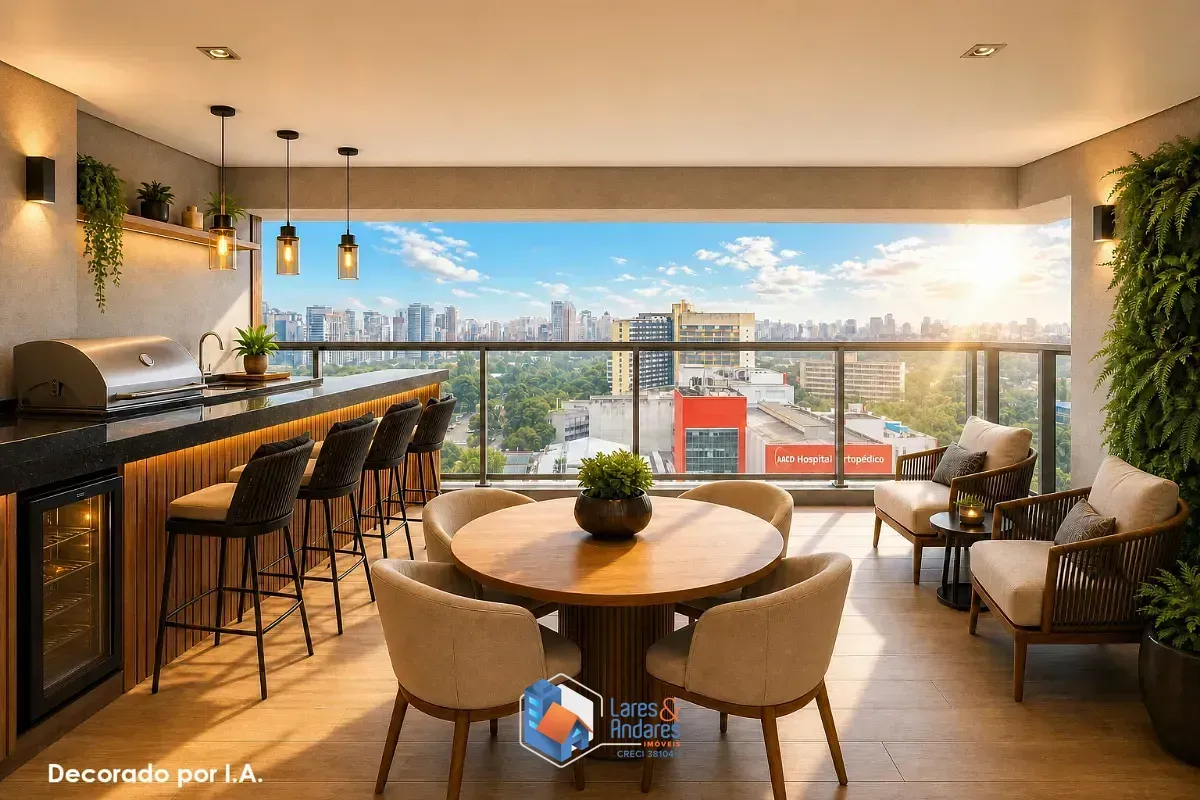 Imagem Apartamento para venda em Vila Clementino com 3 quartos, sendo 3 suítes, 177m²