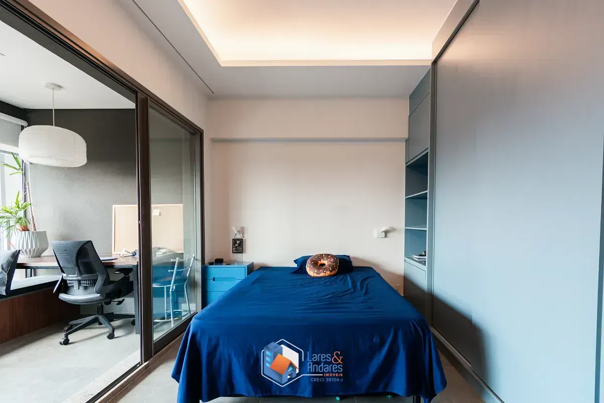 Imagem Studio para venda em Indianópolis com 1 quarto, 35m²