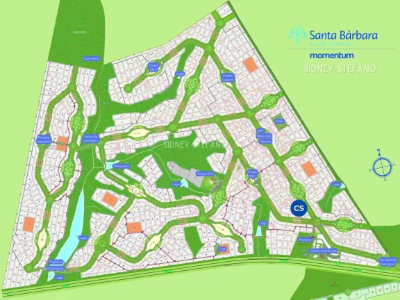 Imagem Terreno a venda no Santa Bárbara Resort Residence