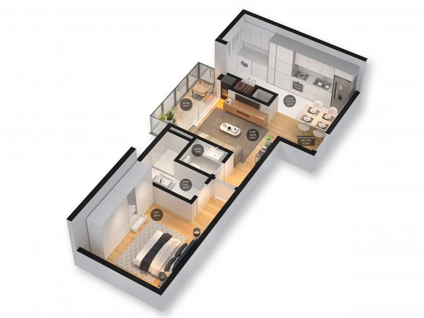 Imagem Apartamento à venda em Canela, Centro , com 1 quarto, 99.13m2