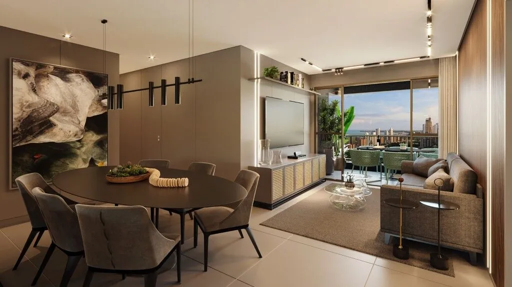Imagem Apartamento com 3 quartos, 2 suítes e lazer completo no Jardim Luna. Conforto, localização estratégica e alto padrão em João Pessoa.