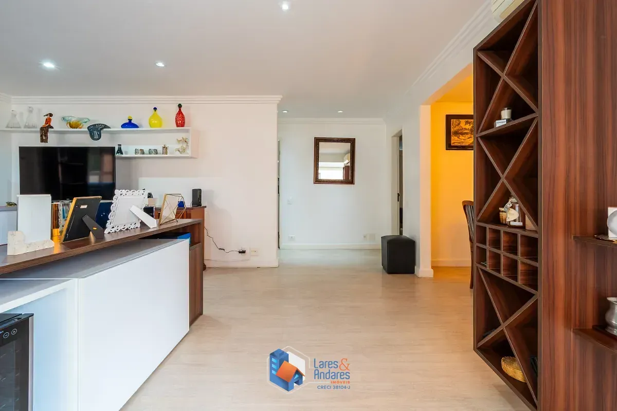 Imagem Apartamento para venda em Brooklin com 3 quartos, sendo 3 suítes, 132m²