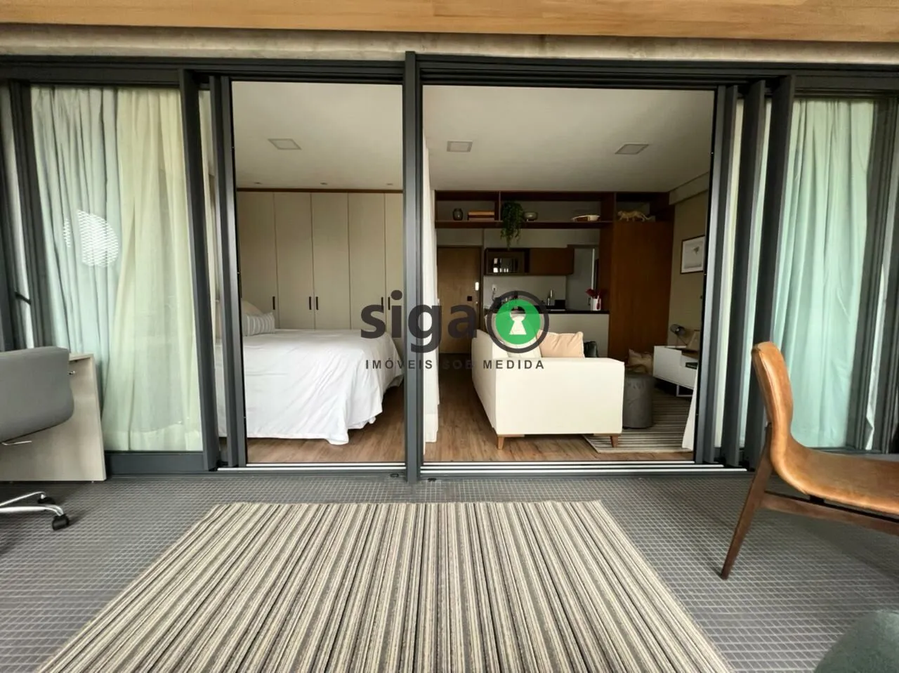 Imagem Apartamento Studio na Vila Nova Conceição com 1 quarto