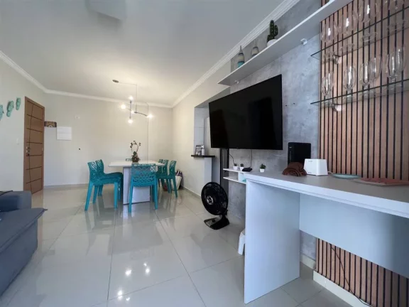 Imagem Apartamento com 2 dorms, Guilhermina, Praia Grande - R$ 750 mil, Cod: 1911