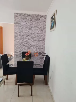 Imagem Apartamento com 1 dormitório à venda, 56 m² por R$ 360.000 - Vila Guilhermina - Praia Grande/SP