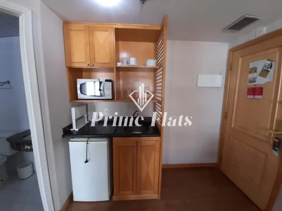 Imagem Flat disponível para venda no Mercure São Paulo Pinheiros Hotel, com 28m², 1 dormitório e 1 vaga