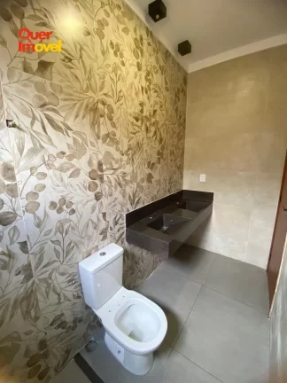 Imagem Casa à venda em Bonfim Paulista, Ribeirão Preto-SP: 3 quartos, 3 suítes, 2 salas, 5 banheiros, 2 vagas de garagem, 220m² - Quer Imóvel Negócios Imobiliários