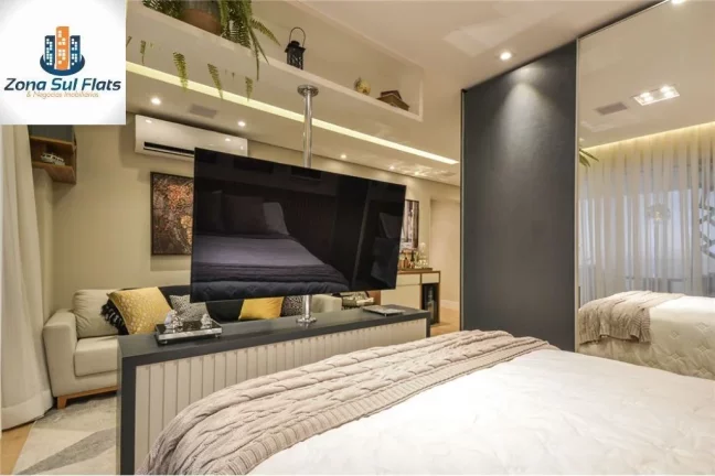 Imagem Apartamento à Venda Na Vila Mariana Com 1 Suíte e 1 Vaga - Semi-Mobiliado