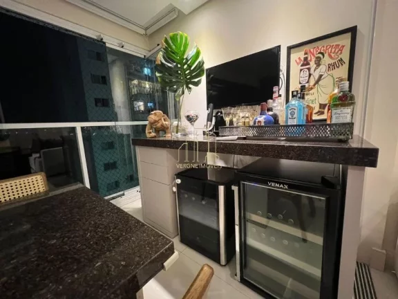 Imagem Apartamento mobiliado com três quartos varanda gourmet a venda no Greenville Atmos em Patamares.