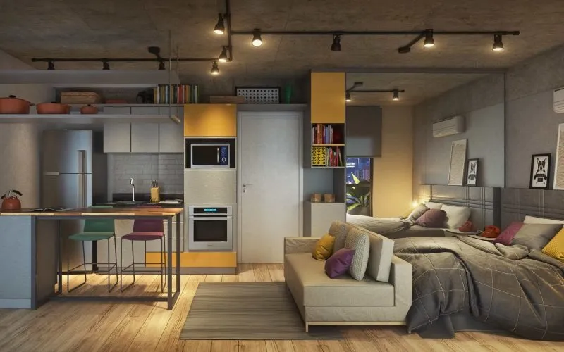 Imagem apartamento 1 dormitório em São Paulo, Citizen Paulista Residencial São Paulo, apartamento 1 quarto em São Paulo SP, comprar apartamento 1 dormitório