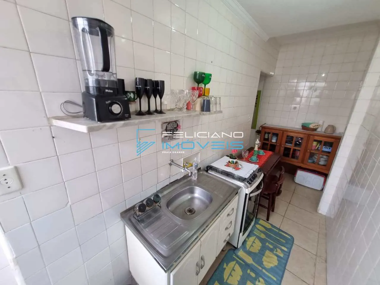 Imagem Apartamento com 1 quarto, Ocian, Praia Grande - R$ 265 mil, Cod: 7560