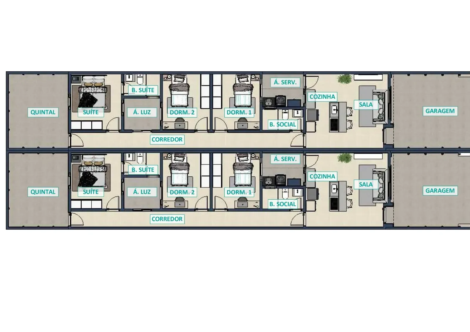 Imagem Casa com 3 Quartos à Venda, 94 metros em Vila São Caetano - Sorocaba