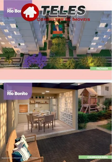 Imagem Breve lançamento com 2 dorms. terraço lazer completo Rio Bonito