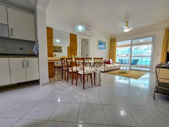 Imagem Apartamento Pé na Areia locação anual, com 3 dormitórios 113m² - Riviera de São Lourenço Bertioga SP