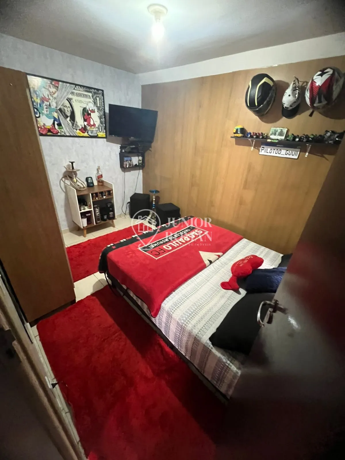 Imagem 59m² | 3 Dormitórios | 1 Vaga | Porteira Fechada - Pq. São Vicente - Maua