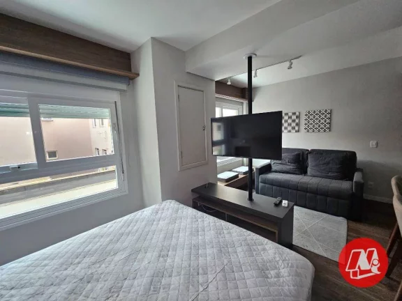 Imagem Studio com 1 dormitório para alugar, 33 m² por R$ 3.720,00/mês - Moinhos de Vento - Porto Alegre/RS