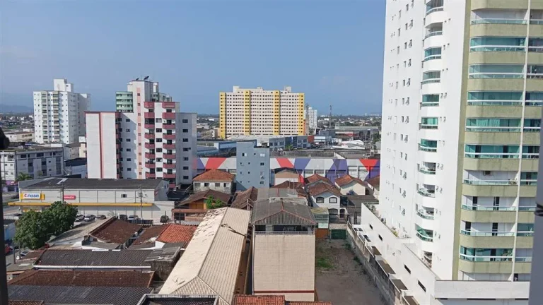 Imagem Apartamento com 1 dormitorio a venda, 60 m? por R$ 295.000 - Mirim - Praia Grande/SP