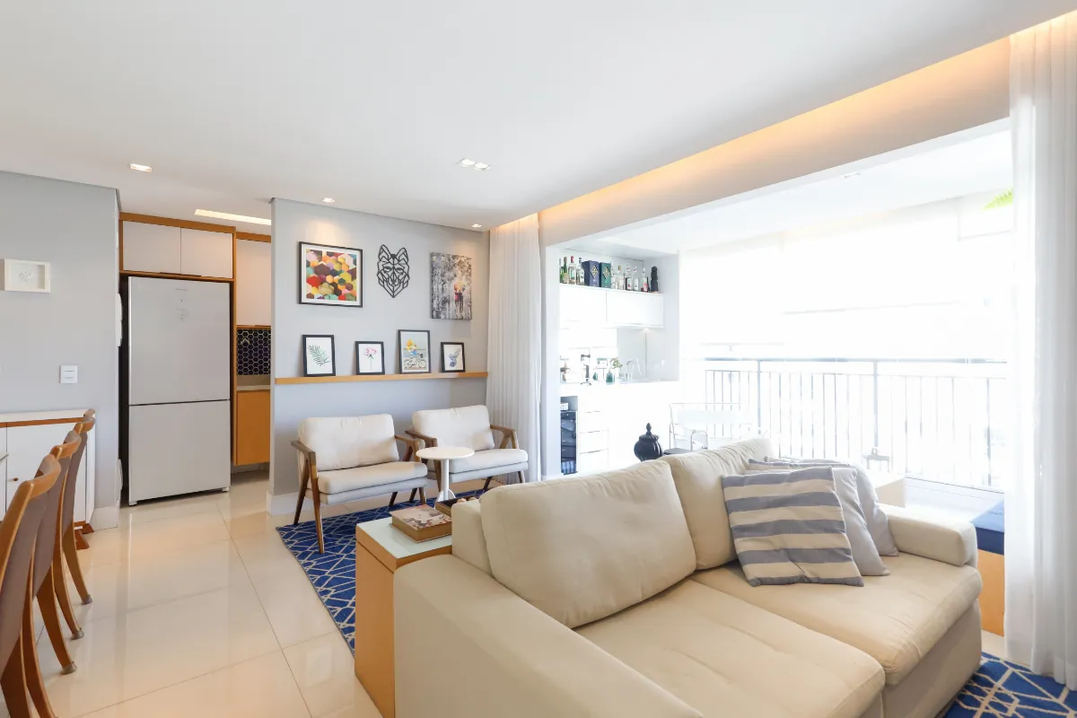 Imagem Apartamento para venda em Vila Anastácio com 2 quartos, sendo 1 suíte, 77m2