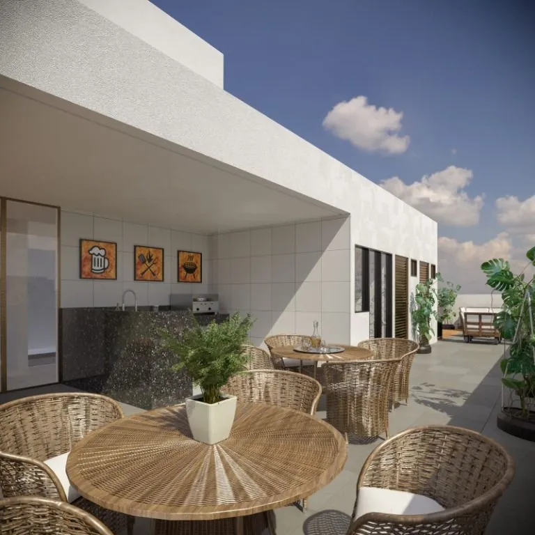 Imagem Flat com 1 dormitório à venda, 22 m² por R$ 288.989,00 - Intermares - Cabedelo/PB