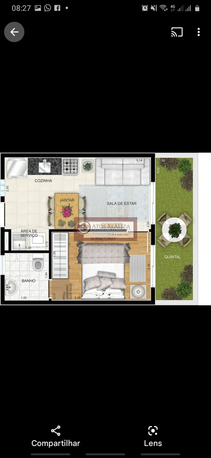 Imagem Apartamentos e Studios a Venda na Sabará por R$ 205.000