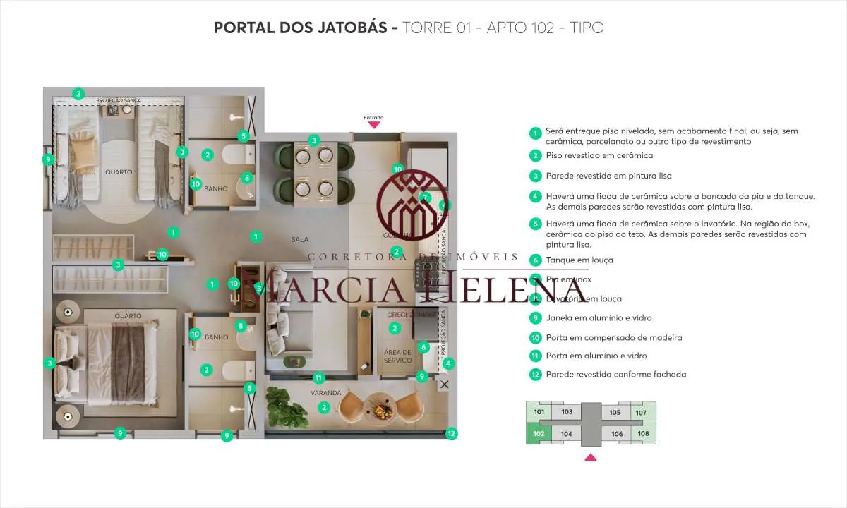 Imagem Apartamento à venda em Campinas, Região do Parque Prado, com 2 quartos, 44,51m2