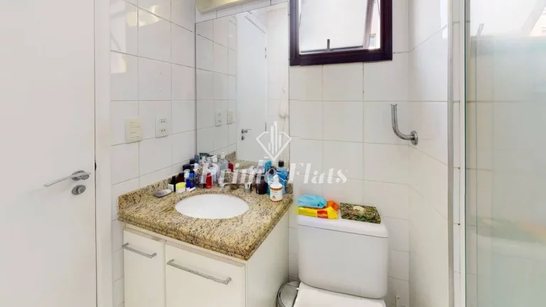 Imagem Flat disponível para venda no Hotel Slaviero Essential São Paulo Ibirapuera, com 35m², 1 dormitório e 1 vaga
