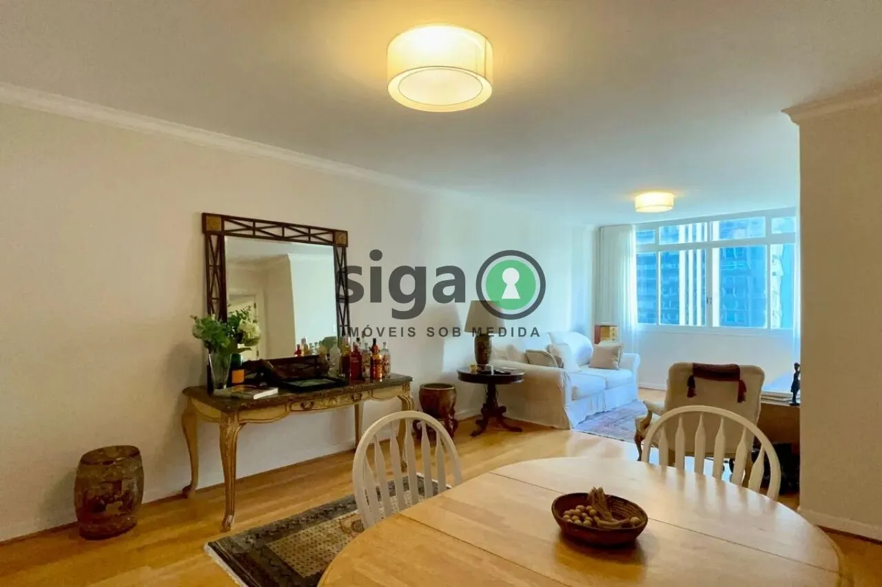 Imagem Apartamento com 141m², 3 dormitórios e 2 vagas - Jardins - São Paulo/SP