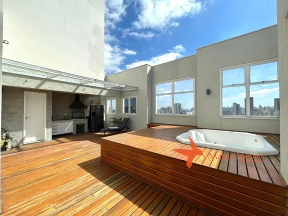 Imagem Cobertura à venda em São Paulo-SP, Pinheiros: 2 quartos, 1 suíte, 1 sala, 2 banheiros, 3 vagas, 123m². Confira!