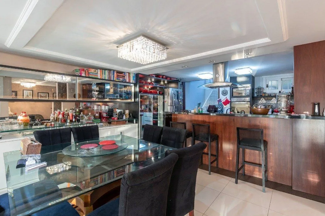 Imagem Casa Condominio para Venda - 381.1m², 4 dormitórios, sendo 2 suites, 4 vagas - Santa Tereza
