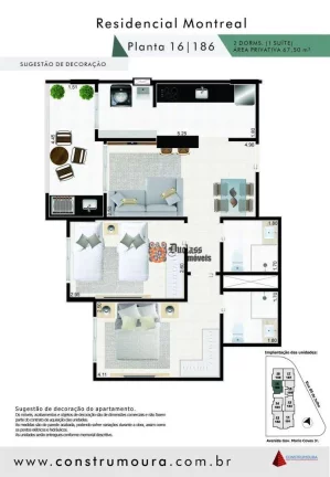 Imagem Apartamento com 2 dormitórios à venda, 67,50 m² a partir de R$ 360.828, - Jardim Praia Grande - Mongaguá/SP