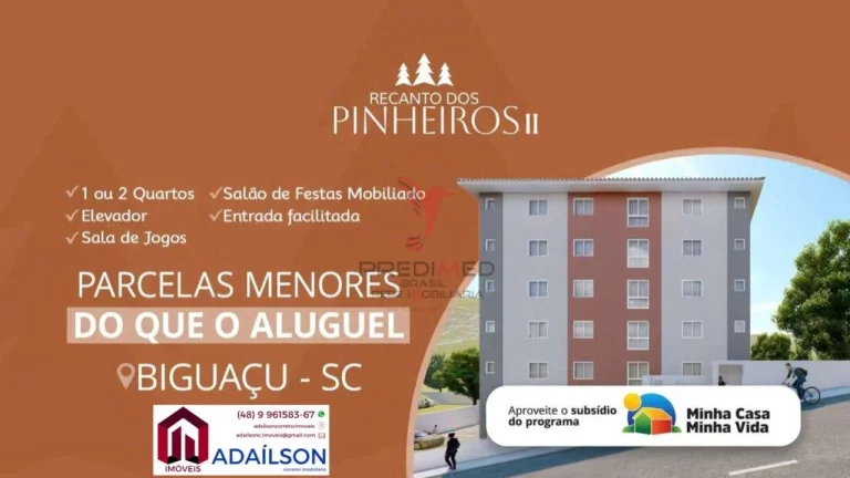 RESIDENCIAL RECANTO DOS PINHEIROS II Biguaçu/SC em Rua José João de Souza