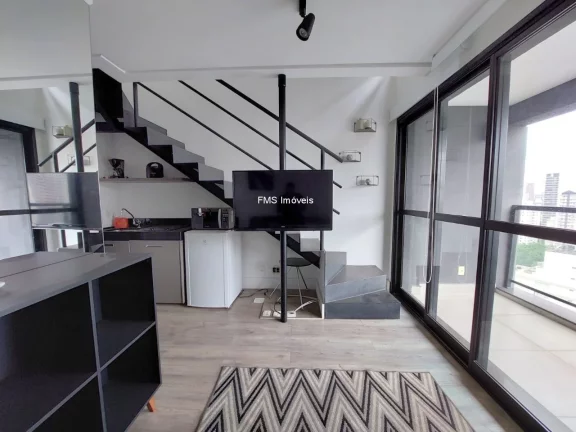 Imagem Apartamento duplex com suíte na Vila Olímpia