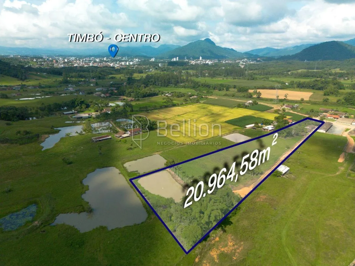 Foto do imóvel Sítio em Timbó - 20.000 m² de terreno plano em Rodovia Municipal Tbo-010