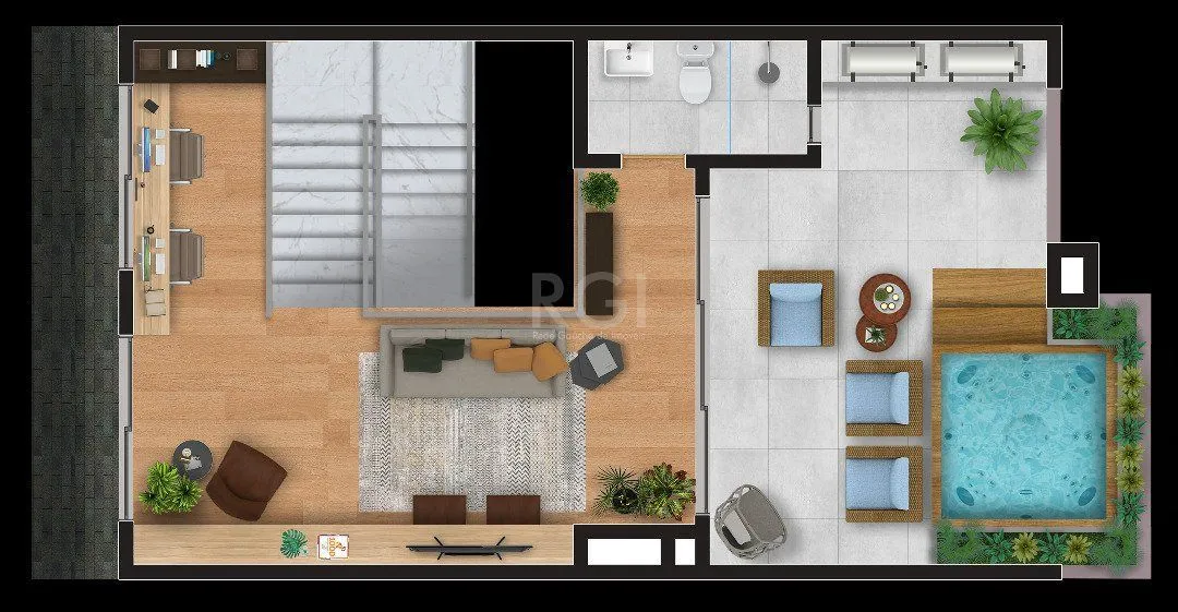 Imagem Casa Condominio para Venda - 200m², 3 dormitórios, sendo 3 suites, 2 vagas - Tristeza