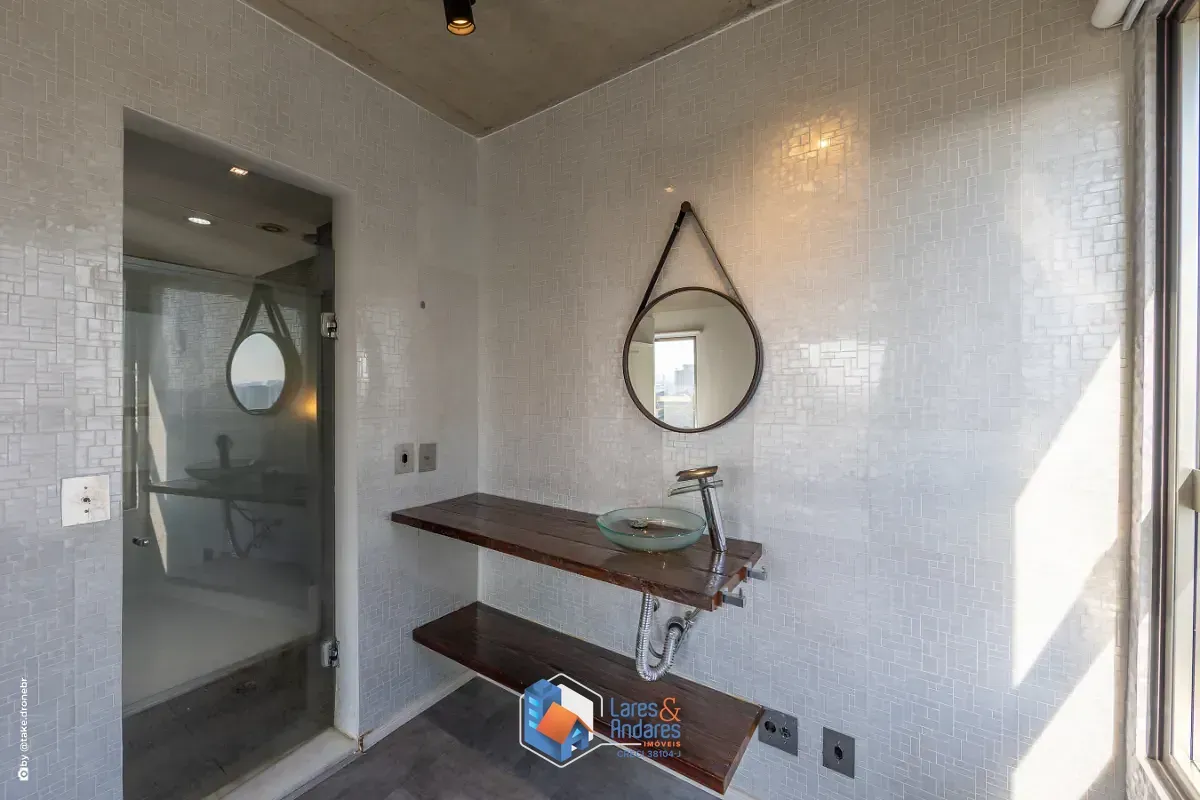 Imagem Apartamento para venda e locação em Campo Belo com 1 quarto, sendo 1 suíte, 70m²