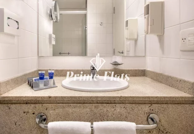 Imagem Flat disponível para venda no São Paulo Naçoes Unidas Affiliated by Meliá, com 22m², 1 dormitório e 1 vaga