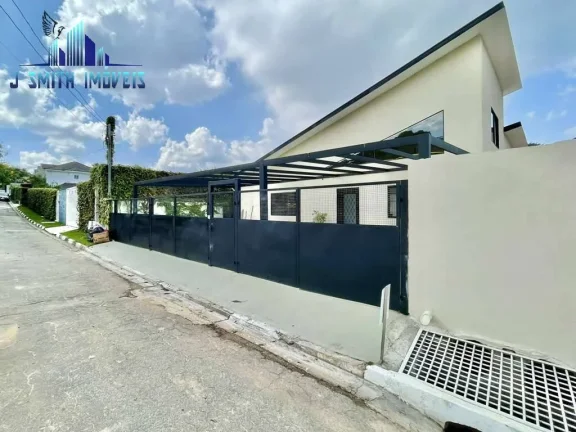Imagem CASA Nova, TÉRREA c/ piscina, Miolo da Granja Viana em rua fechada!