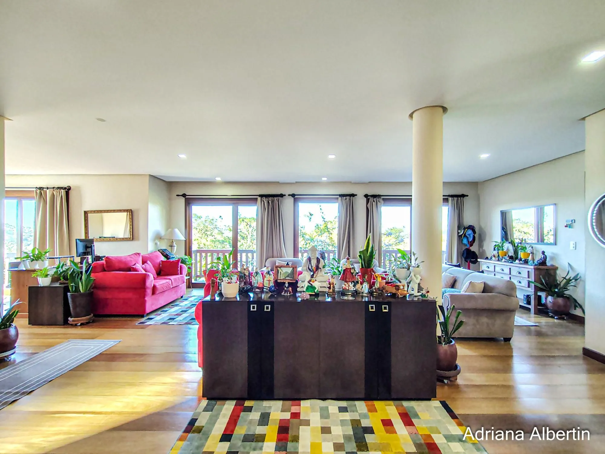 Imagem Casa estilo sítio no Alphaville Porto Alegre | Lago com carpas, pomar e vista permanente para o verde