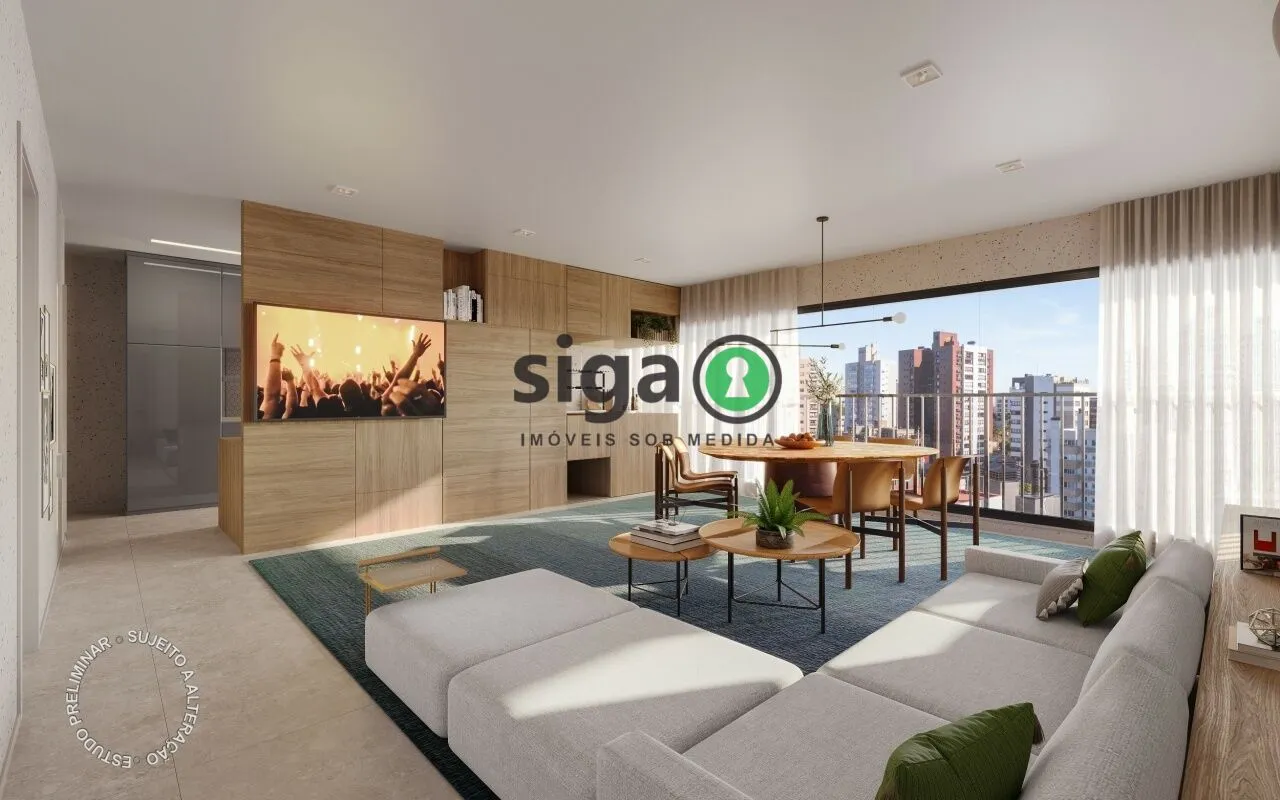 Imagem Apartamento com 3 quartos à venda, 91m² no bairro Chácara Klabin