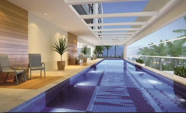 Imagem Flat disponível para venda no Condomínio Affinity Vila Olímpia, com 42m², 1 dormitório e 1 vaga de garagem