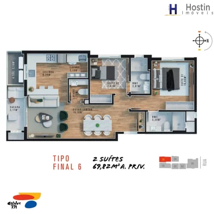 Imagem APARTAMENTO RESIDENCIAL em JOINVILLE - SC, AMÉRICA