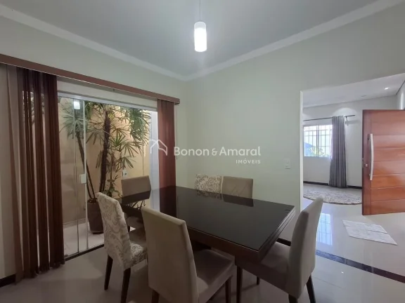 Imagem Casa térrea à venda no Parque Bom Retiro em Paulínia/SP, com 179m² de área construída e excele...