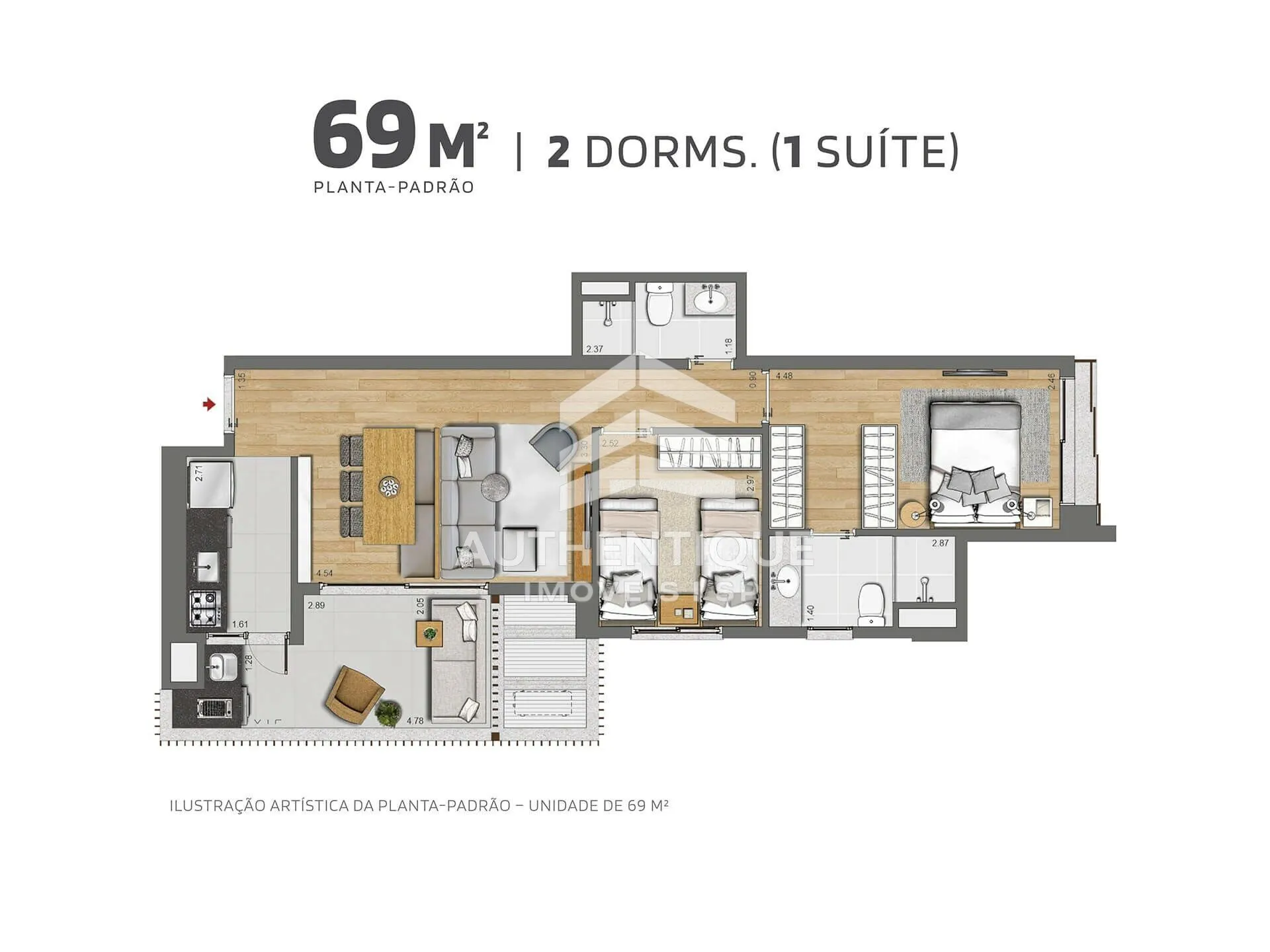 Imagem LA CASA BROOKLIN - Apartamento no bairro Brooklin à venda