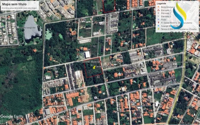 Imagem Terreno à Venda no Eusébio - Bairro Urucunema