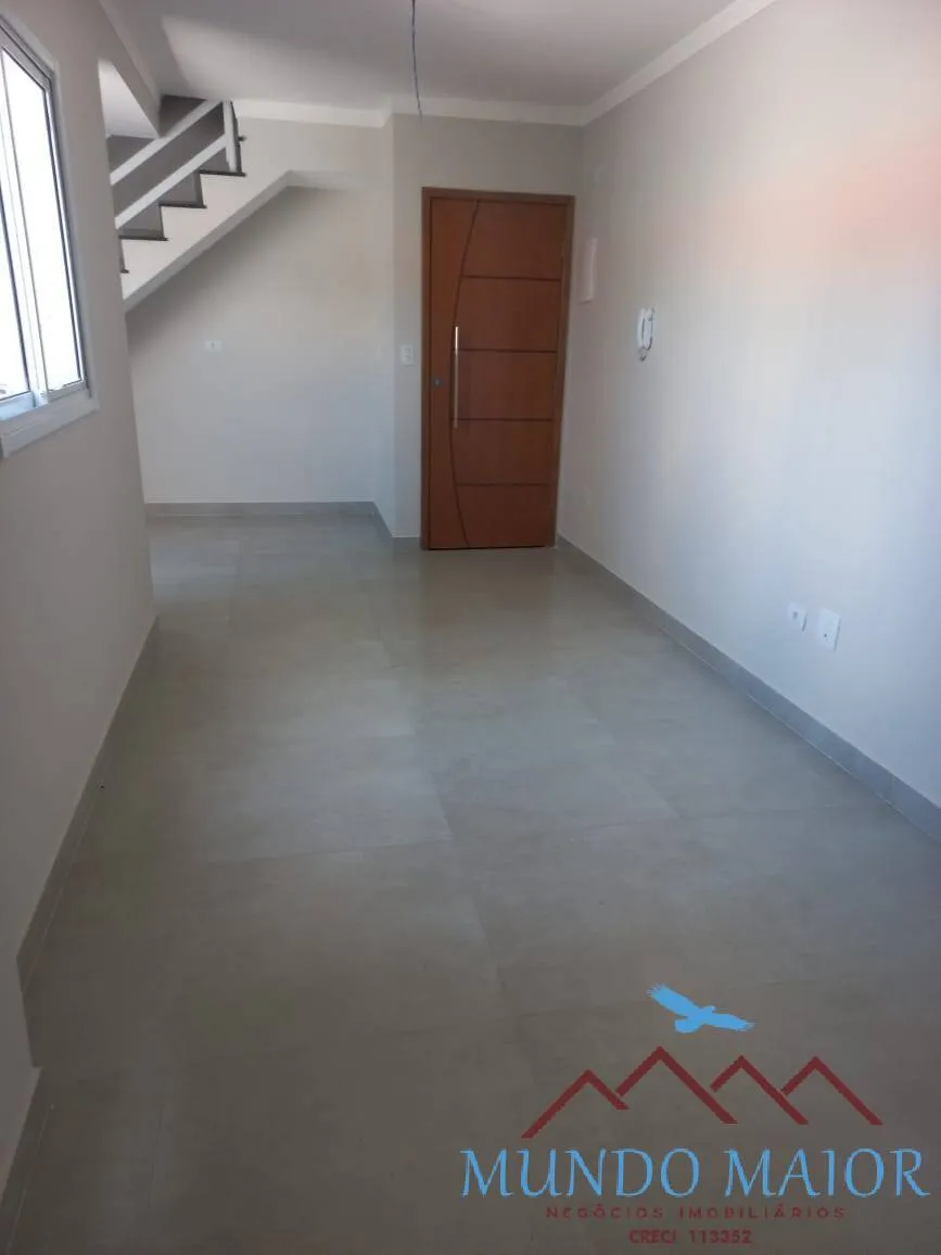 Imagem Cobertura com 2 dormitórios e 2 vagas ,100 m² - Vila Pires - Santo André/SP