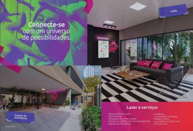 Imagem LANÇAMENTO: Apartamento com 2 dormitórios à venda por R$ 321.208,05 - Edifício CONNECT STUDIO JÓQUEI - Jóquei - Teresina/PI