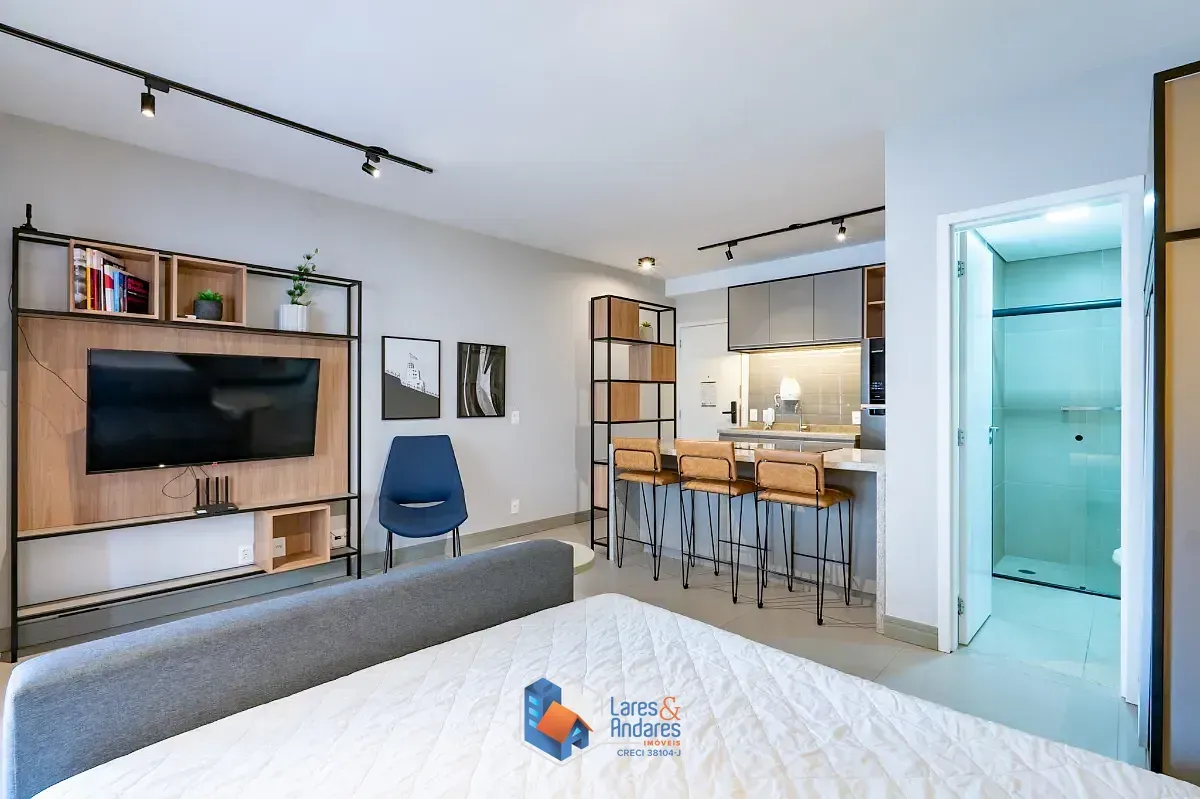Imagem Studio para venda em Campo Belo com 1 quarto, 40m²