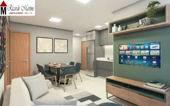 Imagem Apartamento com 1 Quarto à Venda, 43 m² em Vila Floresta - Criciúma