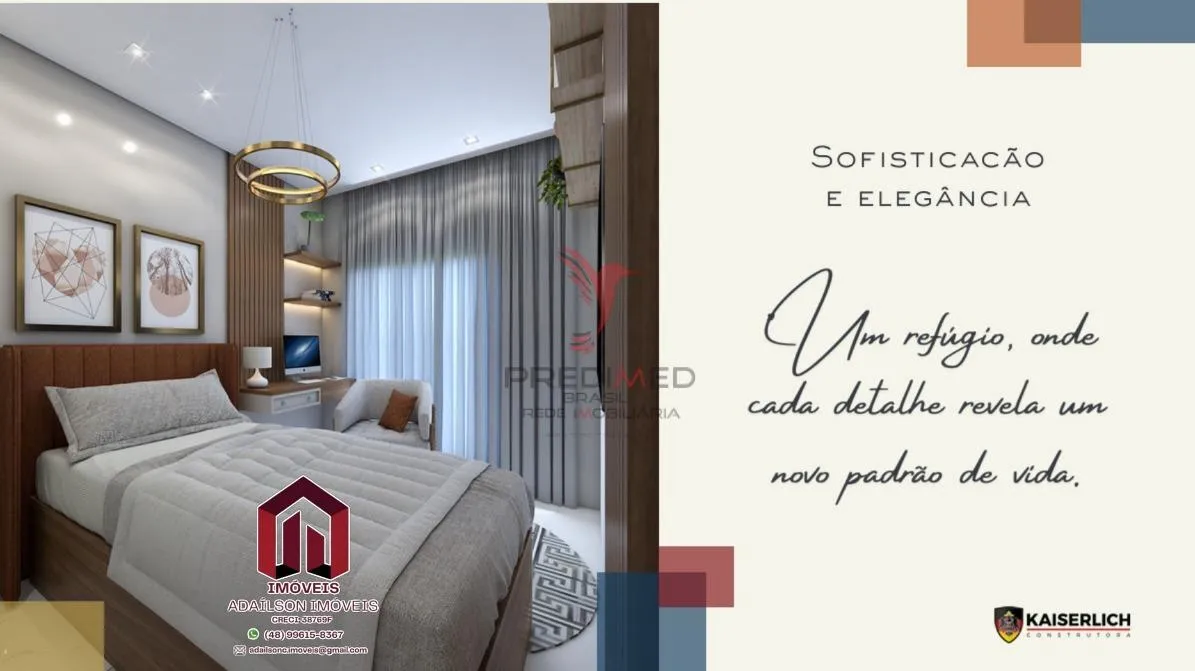 Imagem Pronto para morar Imperial Luxus Residenz Nova Palhoça SC - BRASIL