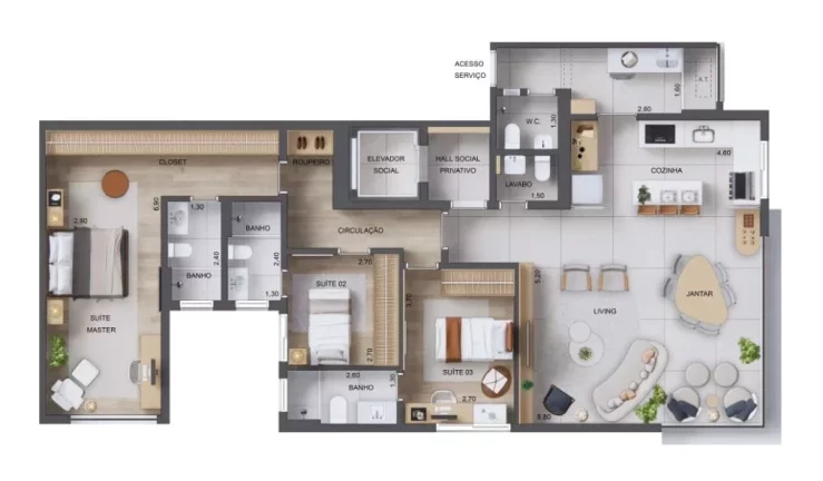 Imagem Apartamento à venda no bairro Perdizes - São Paulo/SP